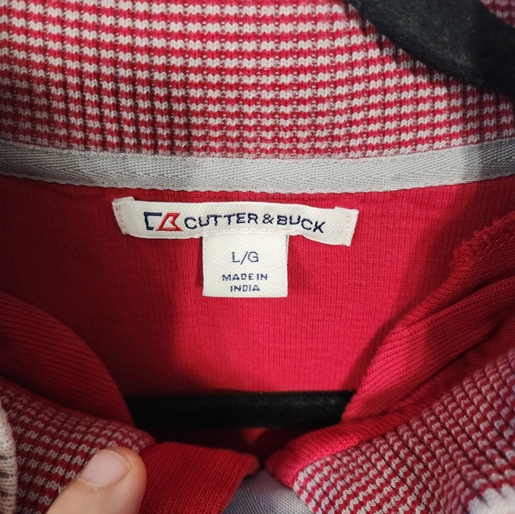 Red Cutter&Buck Pullover sweater, very warm and durable. - Picture 3 of 6